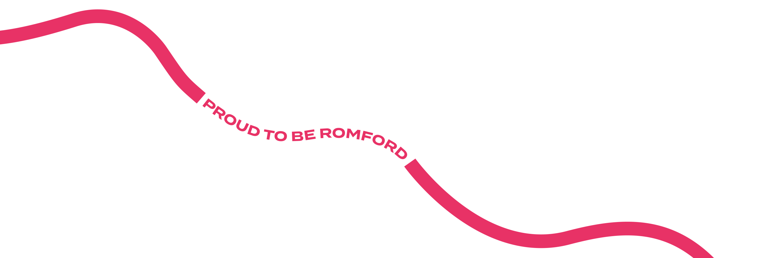 Proud to be Romford Ribbon