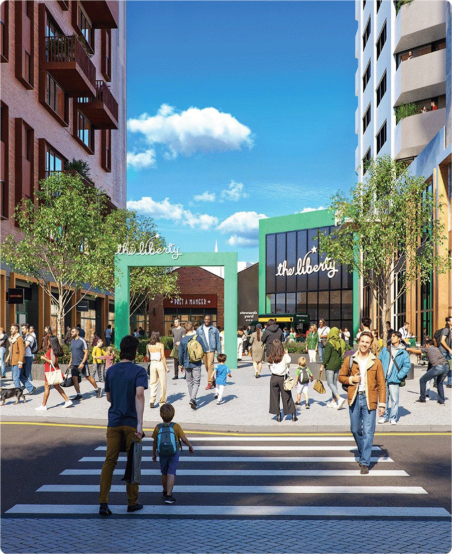 New public spaces for residents and locals to enjoy