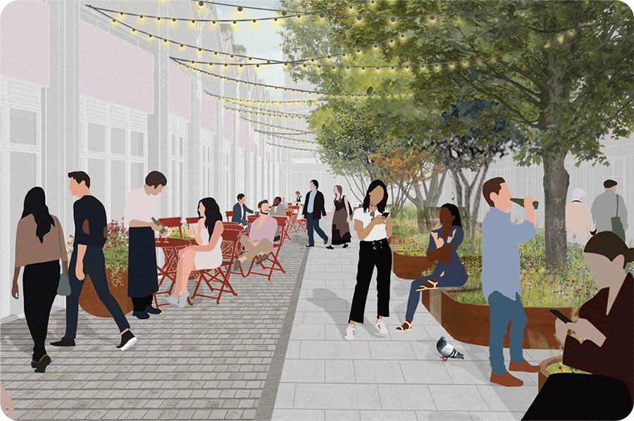 Illustrative view of Steward’s Yard